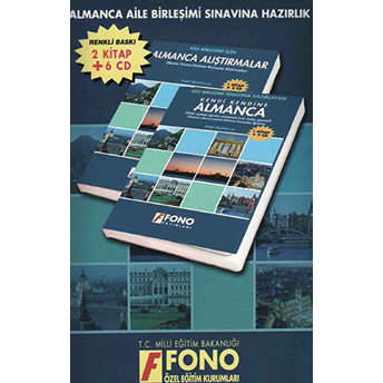 Almanca Aile Birleşimi Sınavına Hazırlık (2 Kitap 6 Cd) Aslı Karaahmet