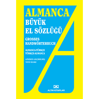 Almanca Büyük El Sözlüğü Mehmet Ali Selçuk