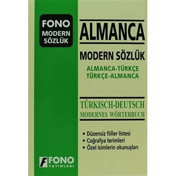 Almanca Modern Sözlük (Almanca / Türkçe - Türkçe / Almanca) Kolektif