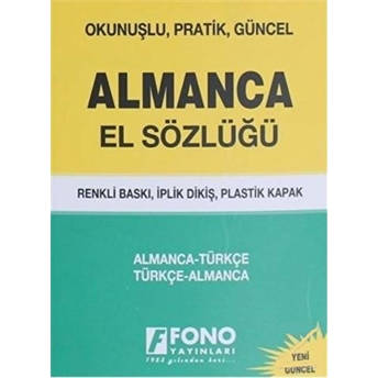 Almanca / Türkçe – Türkçe / Almanca El Sözlüğü Şükrü Meriç