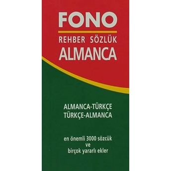 Almanca / Türkçe – Türkçe / Almanca Rehber Sözlük Kolektif