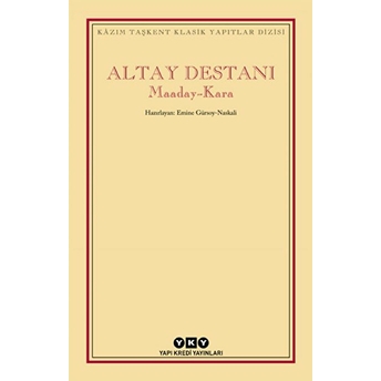 Altay Destanı Maaday Kara Anonim