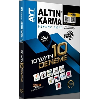 Altın Karma 2021 Ayt 10 Farklı Yayın 10 Farklı Deneme Kolektif