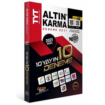 Altın Karma 2021 Tyt 10 Farklı Yayın 10 Farklı Deneme (Yeni) Kolektıf