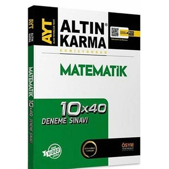 Altın Karma Ayt Matematik Branş Deneme Kolektif