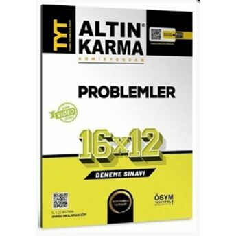 Altın Karma Tyt Problemler 16 X 12 Deneme