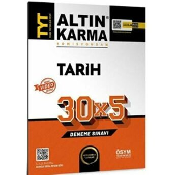 Altın Karma Tyt Tarih 30 X 5 Deneme