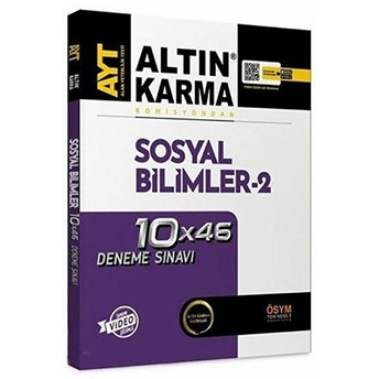 Altın Karma Yayınları Ayt Sosyal Bilimler-2 Branş Deneme