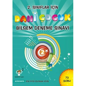 Altın Nokta 2. Sınıflar Için Dahi Çocuk Bilsem Deneme Sınavı Kolektif