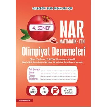 Altın Nokta 4. Sınıf Nar Olimpiyat Denemeleri Kolektif