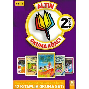 Altın Okuma Ağacı - 2. Sınıf Set 2 (Mor Kapak) Komisyon