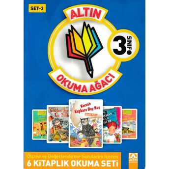 Altın Okuma Ağacı - 3. Sınıf Set 3 (Koyu Mavi Kapak) Komisyon