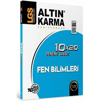 Altınkarma Lgs 8. Sınıffen Bilimleri 10*20 Branş Deneme Kolektif