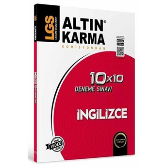 Altınkarma Lgs 8. Sınıfingilizce10X10 Branş Deneme Kolektif