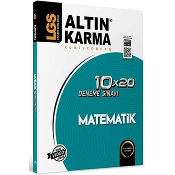 Altınkarma Lgs 8. Sınıfmatematik 10X20 Branş Deneme Kolektif