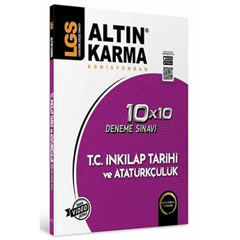 Altınkarma Lgs 8. Sınıft.c. Inkilap Tarihi Ve Atatürkçülük10X10 Branş Deneme Kolektif