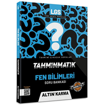 Altınkarma Tahminmatik Lgs 8. Sınıf Fen Bilimleri Soru Bankası Kolektif