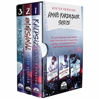 Amato Kardeşler Serisi (3 Kitap) Winter Renshaw