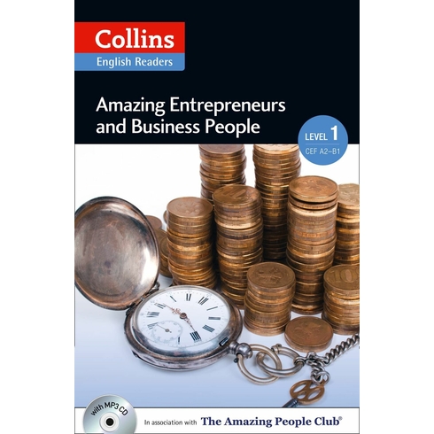 Amazing Entrepreneurs & Business People +Cd (A.people Readers 1) A2-Helen Parker