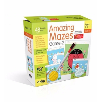 Amazing Mazes Game-2 - Grade-Level 2 - Ages 3-6