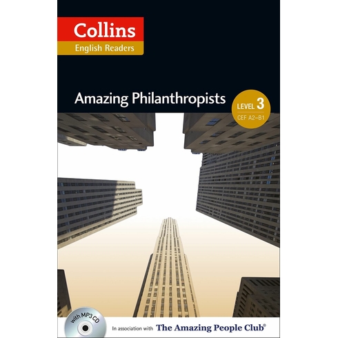 Amazing Philanthropists +Cd (A.people Readers 3) B1-Jane Rollason