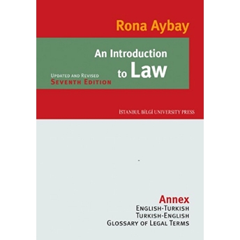 An Introduction To Law Rona Aybay