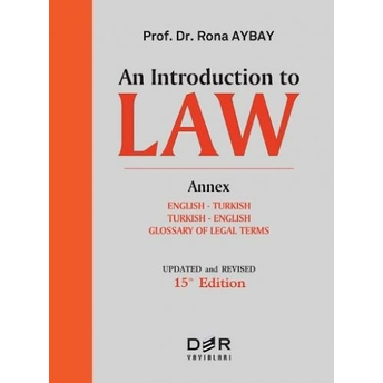 An Introduction To Law Rona Aybay