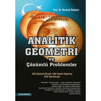 Analitik Geometri Ve Çözümlü Problemler Mustafa Özdemir