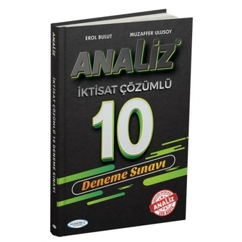 Analiz Iktisat Çözümlü 10 Deneme Sınavı Erol Bulut