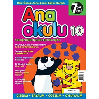 Anaokulu Sayı: 10 Anne-Çocuk Eğitim Dergisi Kolektif