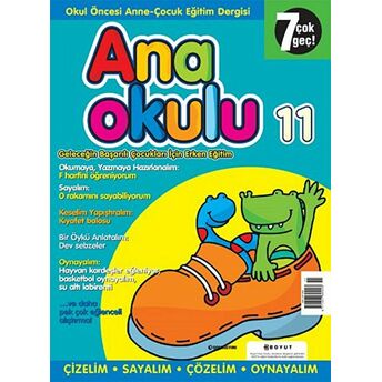 Anaokulu Sayı: 11 Anne-Çocuk Eğitim Dergisi Kolektif