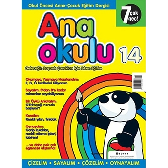 Anaokulu Sayı: 14 Anne-Çocuk Eğitim Dergisi Kolektif