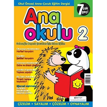 Anaokulu Sayı: 2 Anne-Çocuk Eğitim Dergisi Kolektif