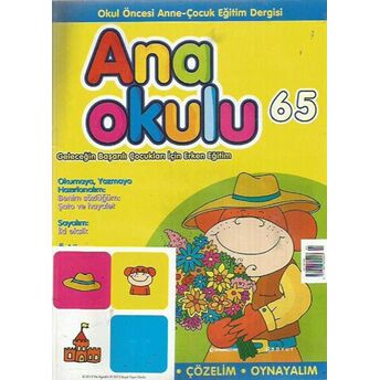 Anaokulu Sayı: 65 Anne-Çocuk Eğitim Dergisi Kolektif