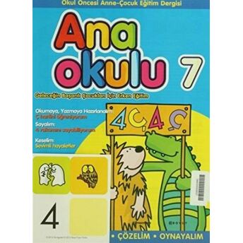 Anaokulu Sayı: 7 Anne-Çocuk Eğitim Dergisi Kolektif