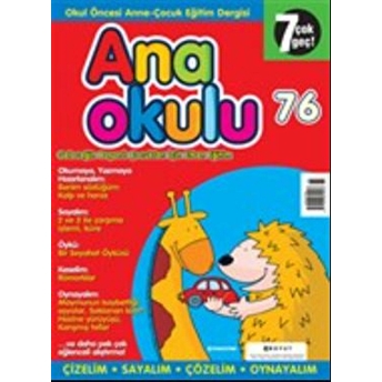 Anaokulu Sayı: 76 Anne-Çocuk Eğitim Dergisi Kolektif