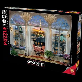 Anatolian 1000 Parça Puzzle1091 Paris Teras Manzarası