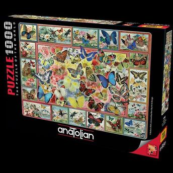 Anatolian 1000 Parça Puzzle1094 Kelebekler