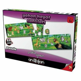 Anatolian 22 Pcs - Yaban Hayat Canlıları