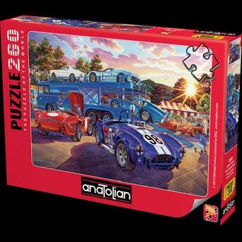 Anatolian 260 Parça Puzzle 3330 Araba Yarışı