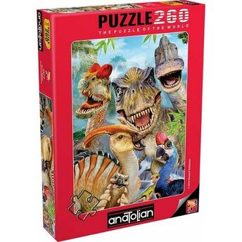 Anatolian Dino Selfie 260 Parça Puzzle (3317)