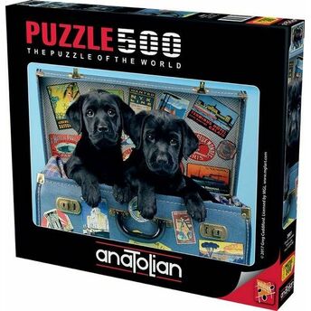 Anatolian Gezgin Köpekler 500 Parça Puzzle (3601)