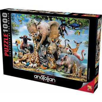 Anatolian Gülümse 1000 Parça Puzzle (1043)