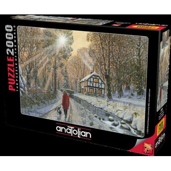 Anatolian Karlı Orman/ Winter Woodland 2000 Parça Puzzle