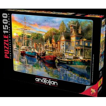 Anatolian Liman Işıkları/ Harbour Lights 1500 Parça Puzzle