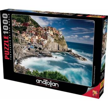 Anatolian Manarola'da Akşamüstü 1000 Parça Puzzle (1051)