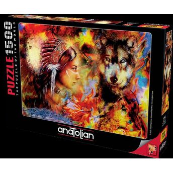 Anatolian Masumiyet/ Wolf Maiden 1500 Parça Puzzle