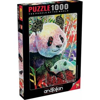 Anatolian Panda/ Rainbow Panda 1000 Parça Puzzle