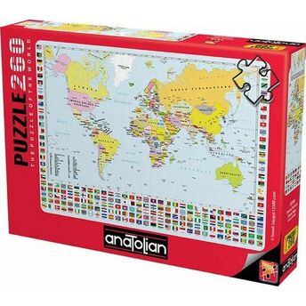 Anatolian Puzzle Dünya Siyasi Harita (3319)