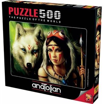 Anatolian Savaşçı Prenses 500 Parça Puzzle (3600)